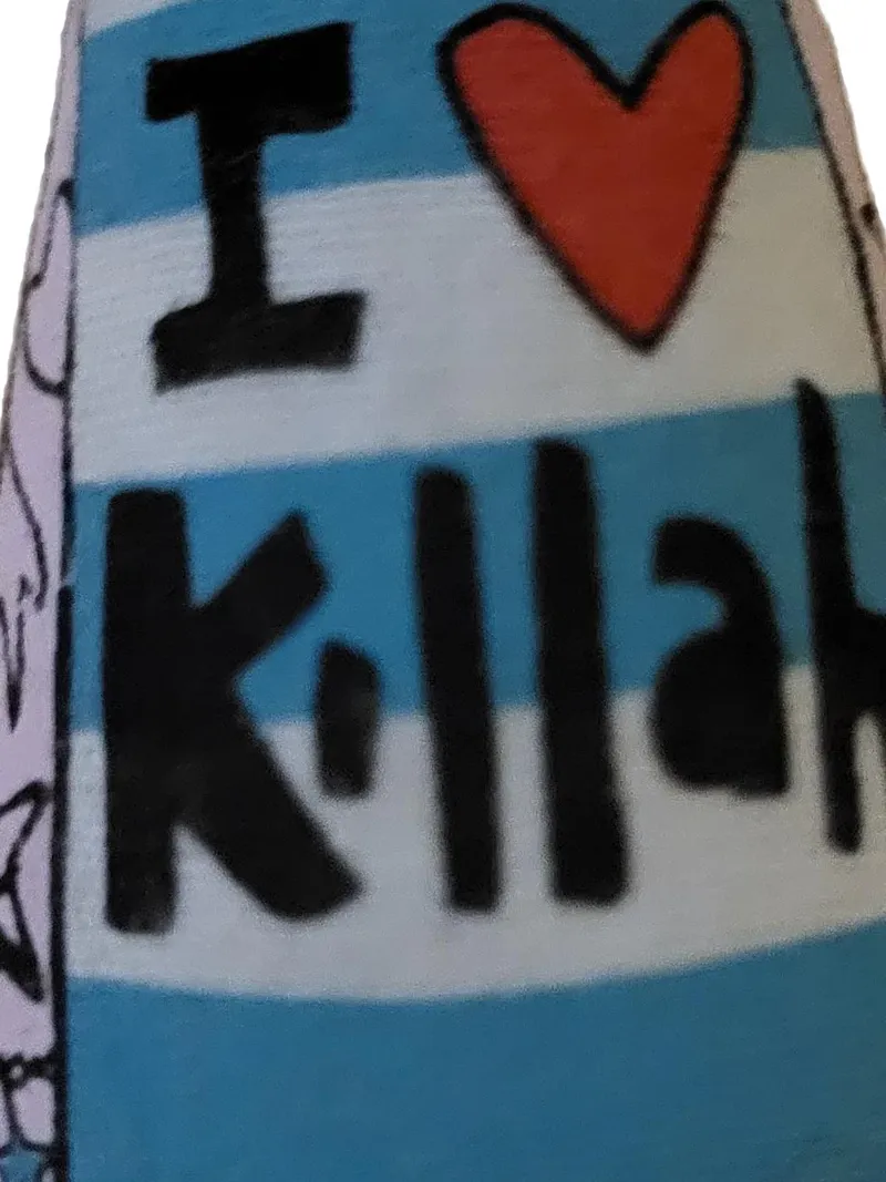 Killah Schlüsselanhänger Stoffpuppe I Love Killah Modisch Mehrfarbig Damen 5