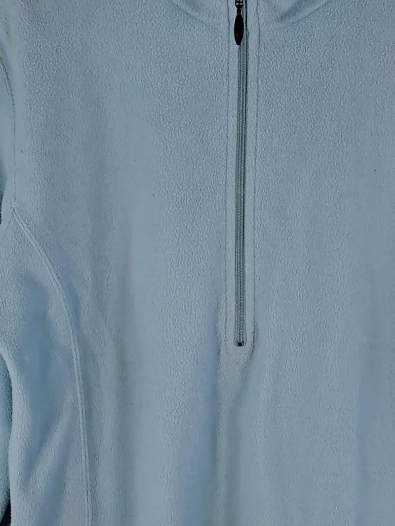 etirel Damen Fleecepullover Gr. 38 Blau Outdoor Sport Langarm Reißverschluss 3