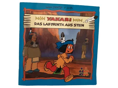Yakari Das Labyrinth aus Stein DVD Kinderfilm nach Derib + Job