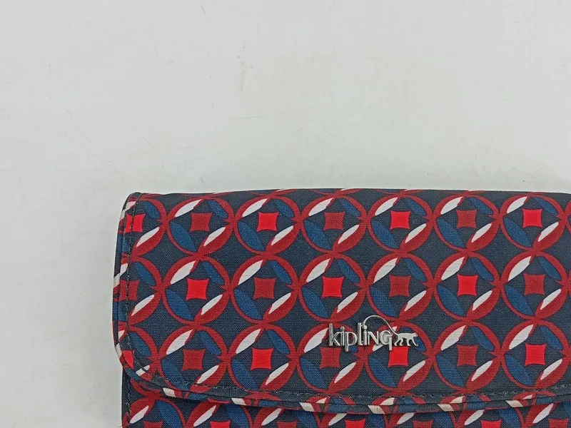 Kipling Geldbörse Damen Portemonnaie Mehrfarbig Muster Polyamid 4