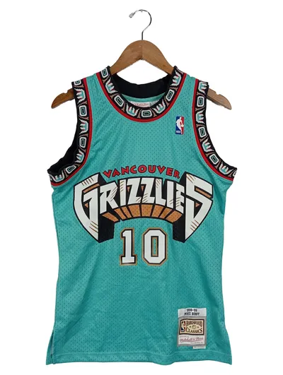 Vancouver Grizzlies Mike Bibby 10 Basketball Trikot Herren S Mitchell & Ness