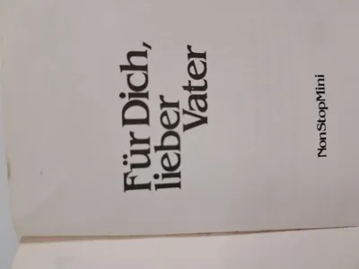 NonStopMini Grußkarte Für Dich lieber Vater Vatertag Geschenk