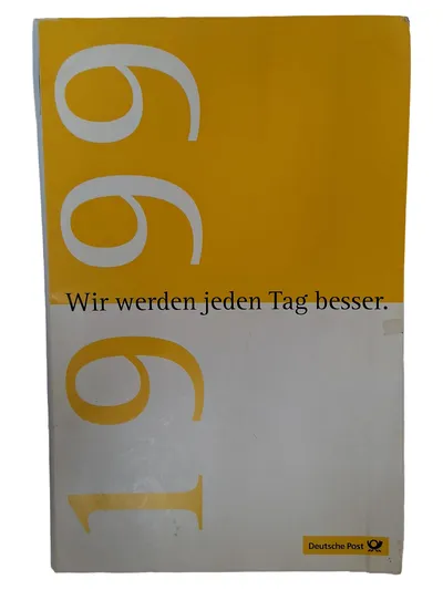 Deutsche Post Briefmarkenkalender 1999 Sammlerstück Kalender