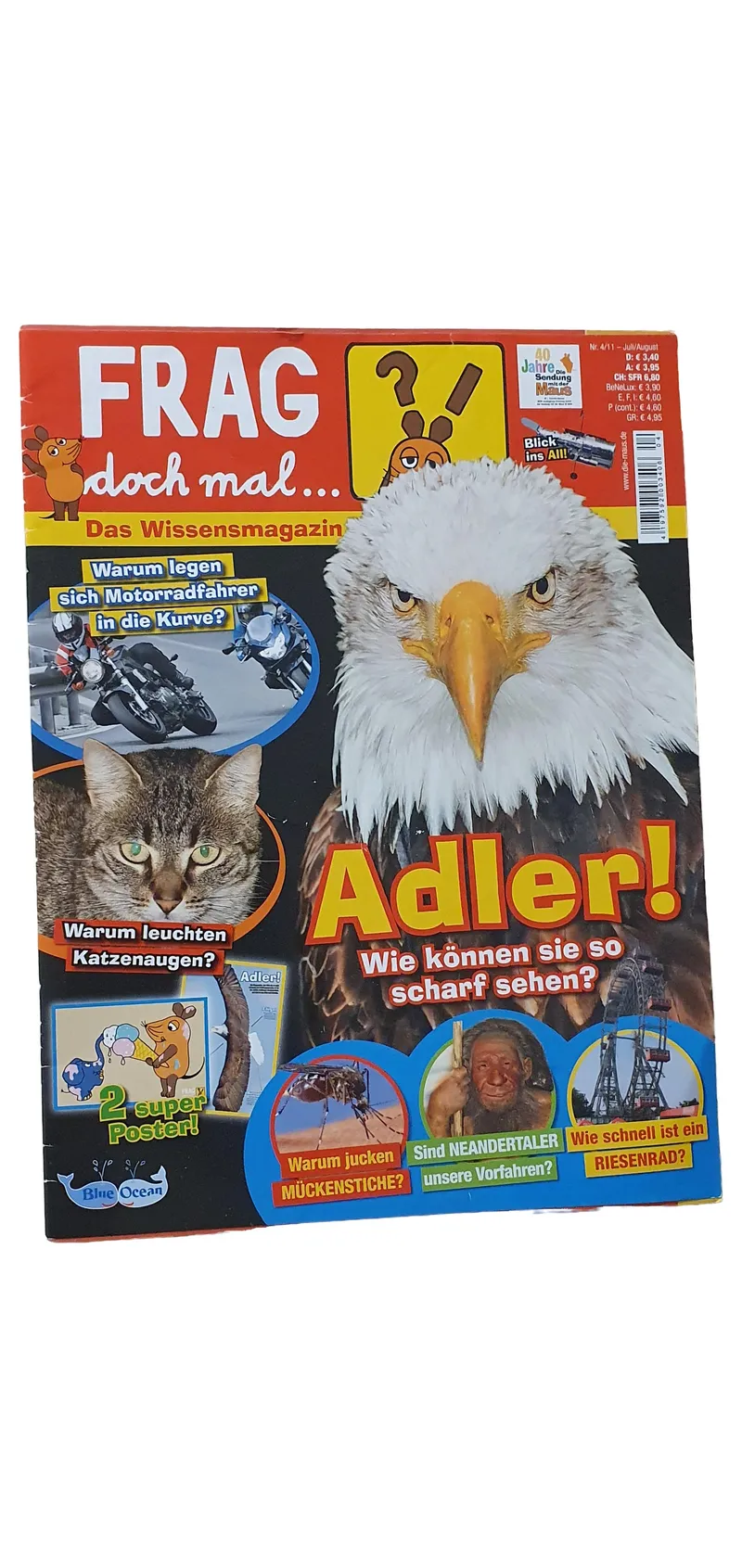 FRAG doch mal... Wissensmagazin Nr. 4/11 Blue Ocean Tiere Technik 1