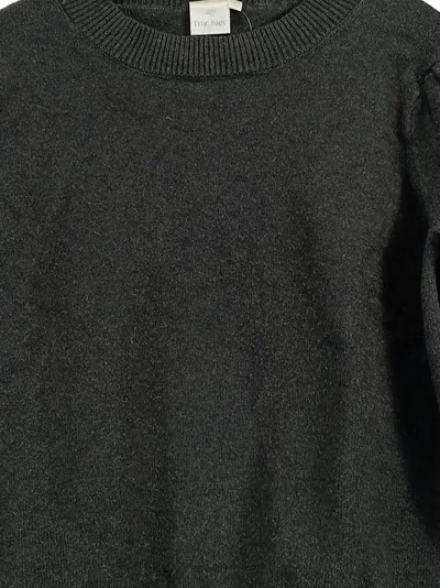True Sage Damen Pullover Gr. 42/XL Grün Casual Strick