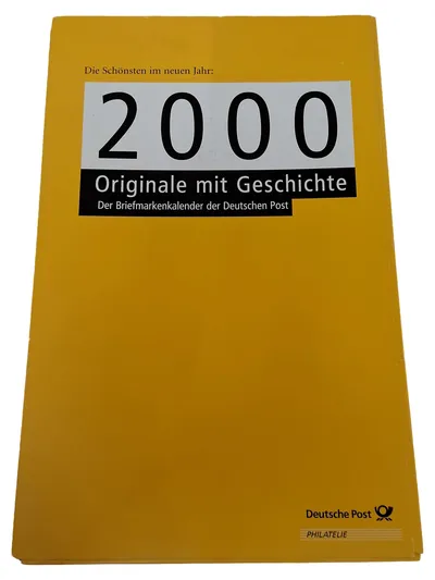 Deutsche Post Briefmarkenkalender Originale mit Geschichte Philatelie