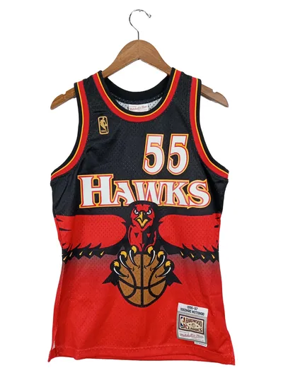 Mitchell & Ness Atlanta Hawks Dikembe Mutombo 55 Basketball Trikot Herren S