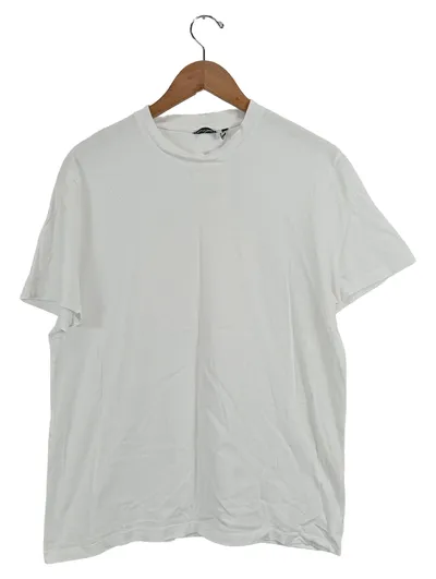 ASOS Design Herren T-Shirt Gr. 46/S Weiß Casual Baumwolle