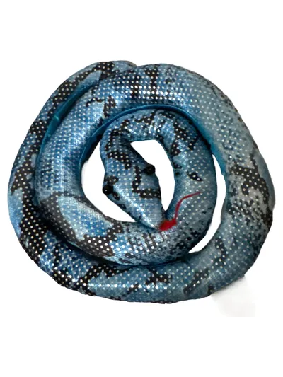 Out of the blue Kuscheltier Schlange Stofftier Mehrfarbig 40cm Farbenfroh