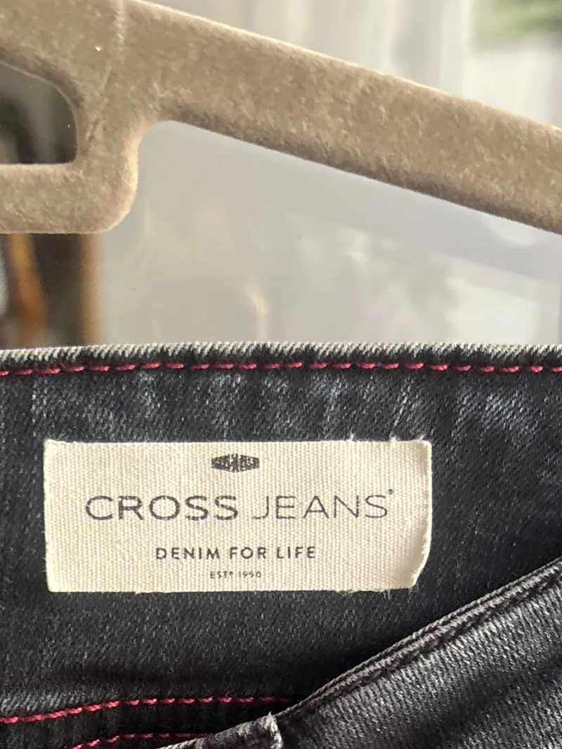 CROSS Jeans Damen Slim Fit Jeans W28/L30 Blau 3