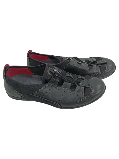 ECCO Damen Sportschuhe Gr. 38 Schwarz sportlich Freizeit Sneaker