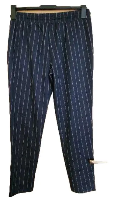 TOM TAILOR POLO TEAM Jogginghose Damen Gr. 40/L Blau Gestreift