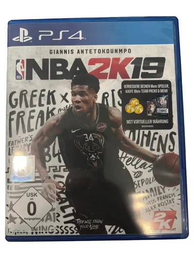 NBA 2K19 PS4 Giannis Antetokounmpo Basketball Sportspiel