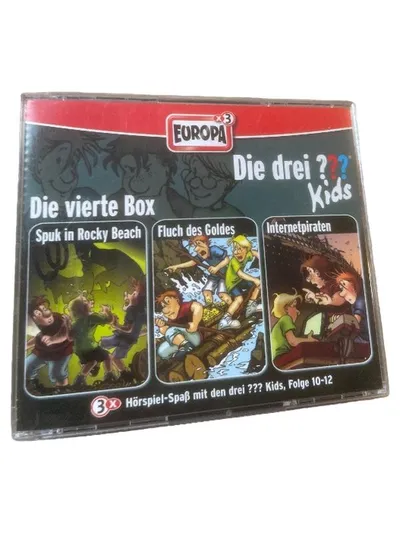 Die drei ??? Kids Die vierte Box Folge 10-12 | 3 CDs Hörspiel EUROPA