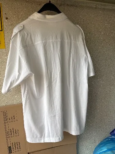Catamaran Herren Poloshirt Klassisch Weiß Gr. 52 XL Kurzarm Baumwolle Freizeit