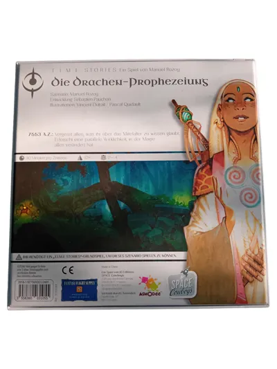 Asmodee T.I.M.E Stories Szenario: Die Drachen-Prophezeiung Brettspiel