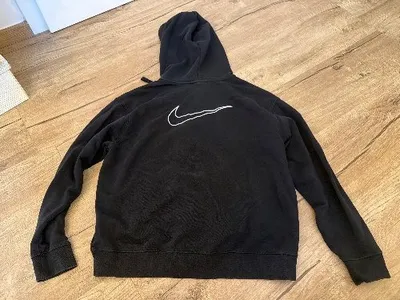 Nike Dri-Fit Kapuzenpullover Damen XS Schwarz Hoodie Zip Sweatjacke