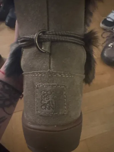 Colors of California Schneestiefel Kinder Gr. 29 Braun Fell Winterstiefel
