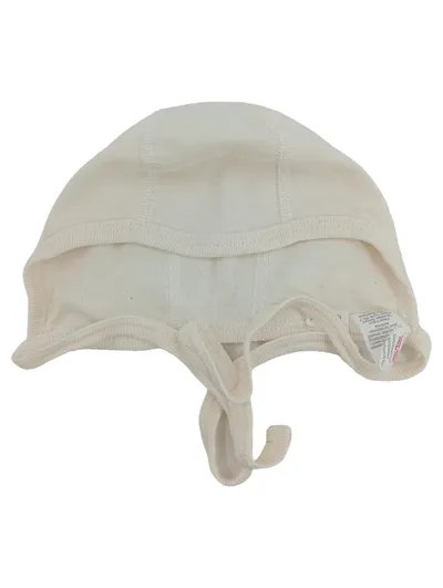 hessnatur Baby Mütze Kinder Baumwolle Weiß Größe 41 Basic
