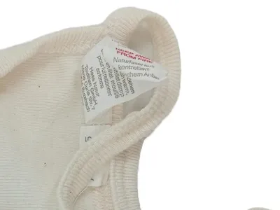 hessnatur Baby Mütze Kinder Baumwolle Weiß Größe 41 Basic