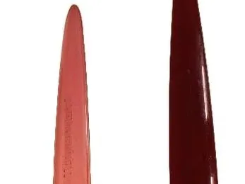 Tupperware Salatbesteck Set 2-teilig Rot Rosa Kunststoff 29cm