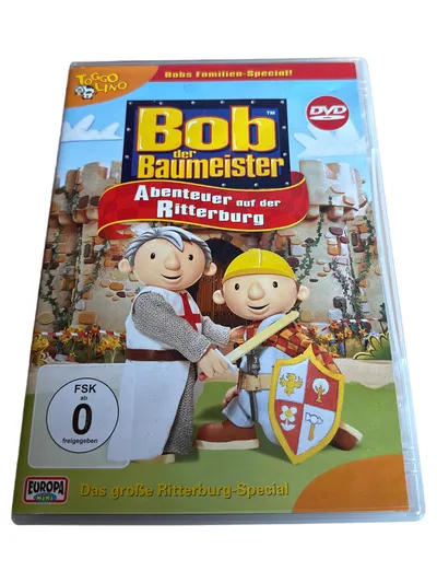 Bob der Baumeister - Abenteuer auf der Ritterburg DVD Kinderfilm FSK 0