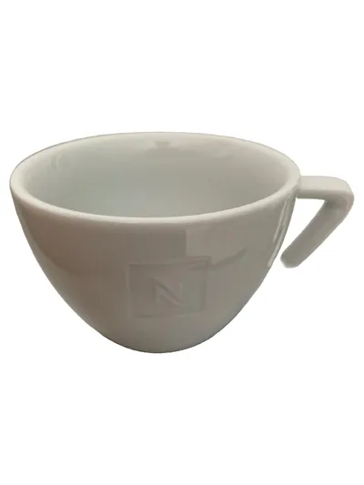 Nespresso Espressotasse Weiß Porzellan Modern 150ml Tasse