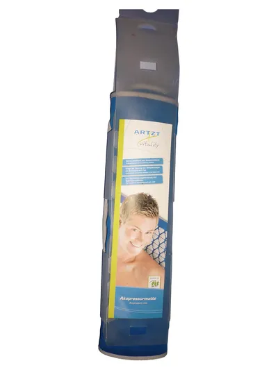ARTZT vitality Akupressurmatte Massagematte Blau 69x49cm Baumwolle