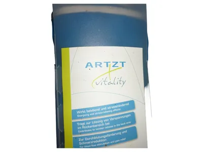 ARTZT vitality Akupressurmatte Massagematte Blau 69x49cm Baumwolle