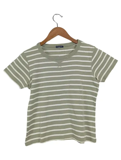 HELDMANN Damen T-Shirt Gr. 38/M Gestreift Maritim Mehrfarbig Baumwolle