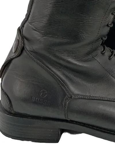 Busse Reitstiefel Leder Herren Größe 39 Schwarz Klassisch