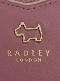 Radley London Damen Geldbörse Herzform Rosa Leder Portemonnaie 3