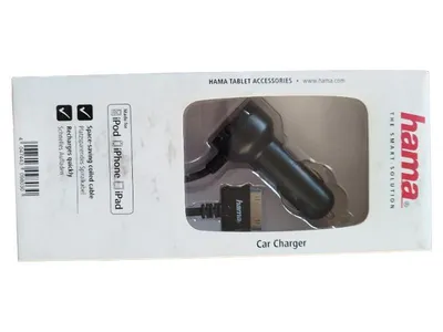 Hama KFZ Ladegerät Ladekabel Auto für iPod iPhone iPad Schwarz