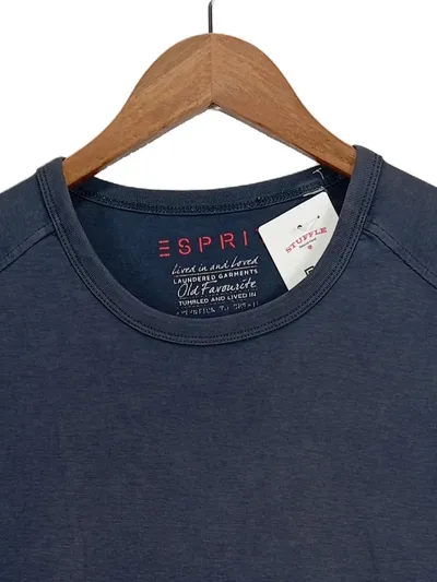 Esprit Herren Tanktop Unterhemd Blau Gr. S Casual