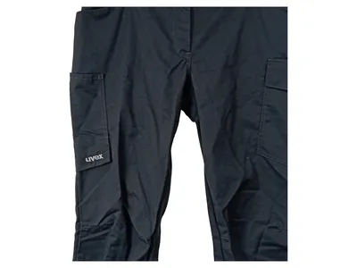 uvex Damen Cargohose Arbeitshose Schwarz Gr. 44 Workwear Polyester