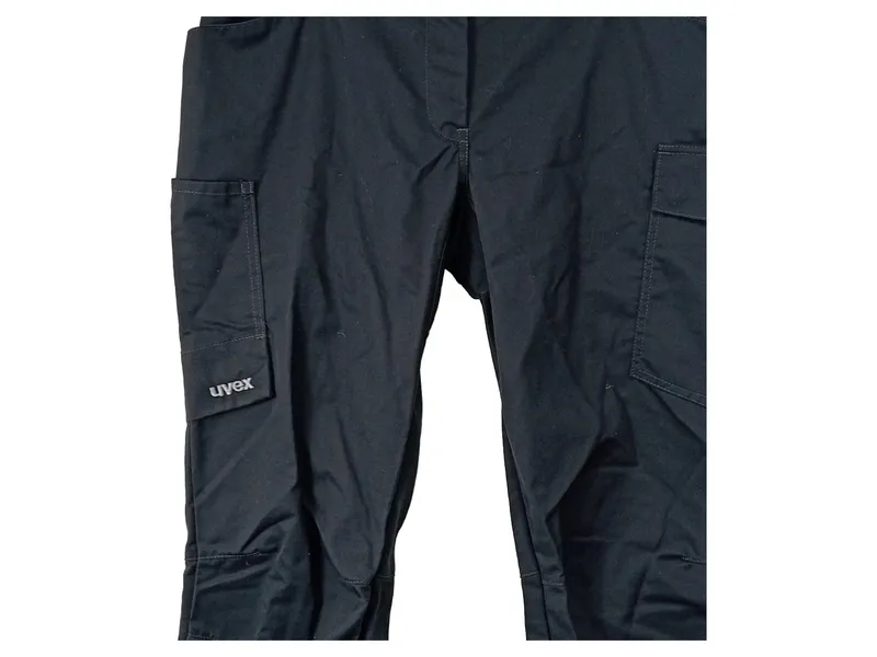 uvex Damen Cargohose Arbeitshose Schwarz Gr. 44 Workwear Polyester 2