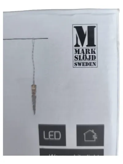 Markslöjd Lichterkette KÖLD LED Weihnachtlich Transparent