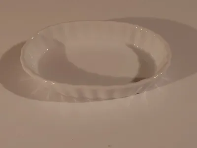 Atomic Auflaufform Keramik Klassisch Weiß 13x8.5cm Backofenfest