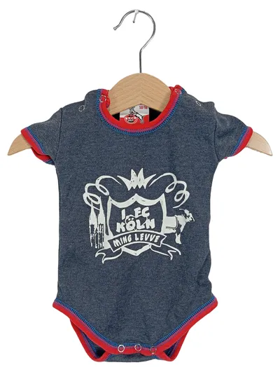 1. FC Köln Baby Body Gr. 50/56 Blau Baumwolle Polyester Fanartikel