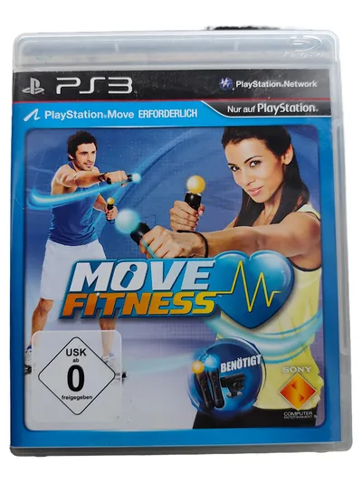 Move Fitness Sony PS3 PlayStation 3 Sportspiel Move erforderlich USK 0