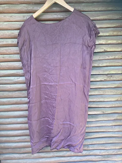 Rabens Saloner Damen Bluse Ärmellos Lila Gr. 38/M Casual 100% Viskose