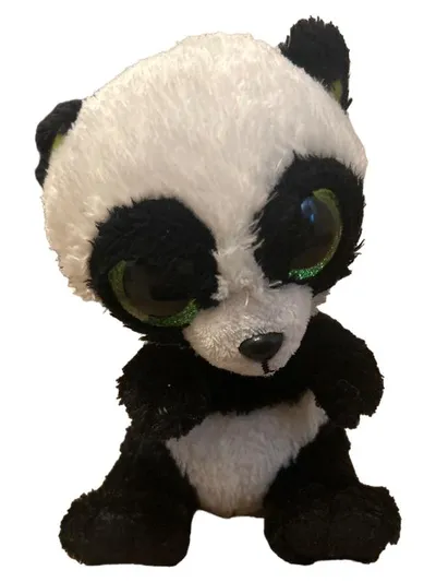 Ty Beanie Boos Panda Kuscheltier Plüschtier Glitzeraugen 15 cm