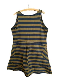 Deerberg Freizeitkleid Damen gestreift Baumwolle Midikleid Gr. 40 L 2