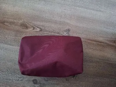 Longchamp Le Pliage Kosmetiktasche Kulturbeutel Lila Nylon Damen