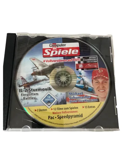 Computer Bild Spiele PC DVD Simulation 4 Vollversionen IL-2 Kart Pac
