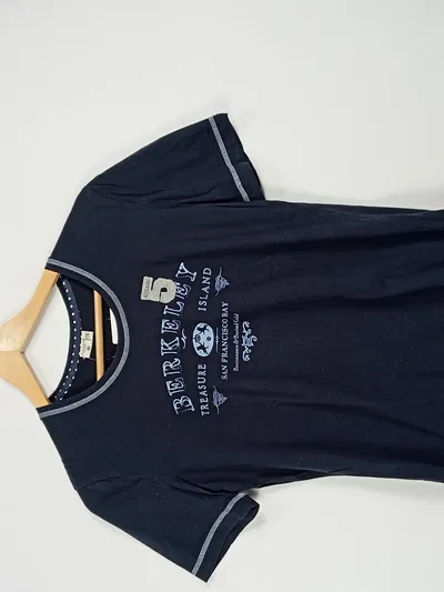 Kitaro Damen T-Shirt Berkeley San Francisco Bay Gr. M Blau