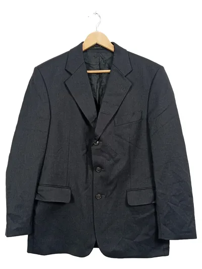 Barisal Herren Sakko Gr. 50/L Grau Business Blazer Jacke
