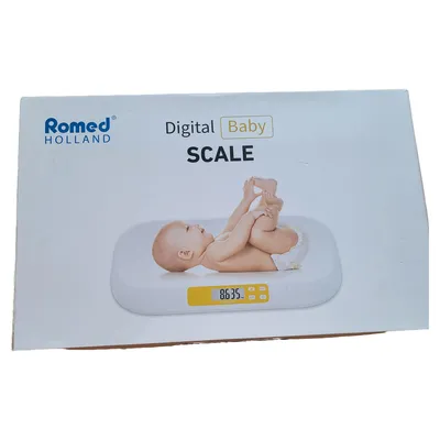 Romed Digitale Babywaage Weiß bis 20kg Säuglingswaage
