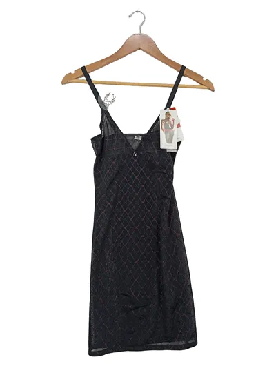 Triumph Unterkleid Damen Gr. 36 Schwarz Basic Trägerkleid