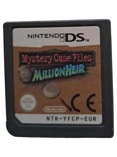 Nintendo Mystery Case Files MillionHeir DS Adventurespiel